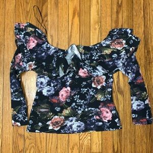 Women’s floral blouse